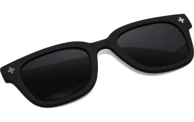 OKKIA Magnet Sonnenbrillenclip, BLACK