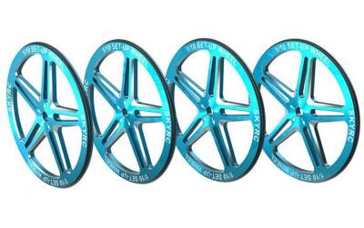 SkyRC Setup Wheel Blau