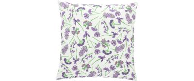 Esschert Outdoor Kissen Blumen lila
