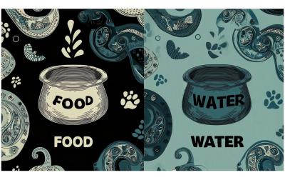 Paws & Whiskers Napfunterlage