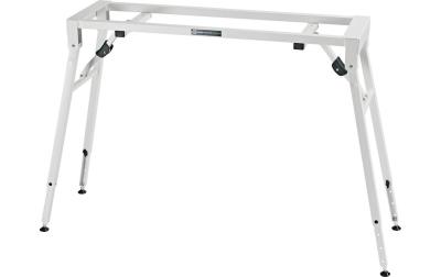 K&M 18953 Stagepiano-Klapptisch weiss