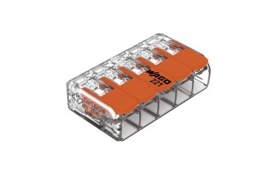 Wago Verbindungsklemme Compact 5-fach