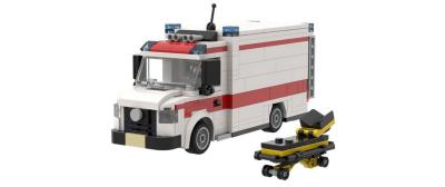 BRIXIES Plus Rettungswagen