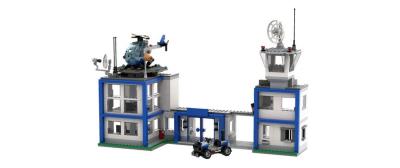 BRIXIES Plus Polizeistation