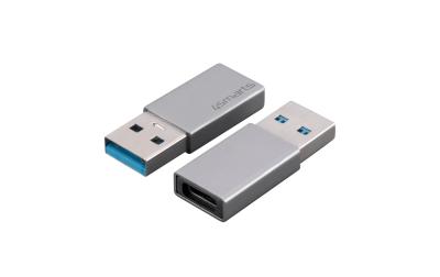 4SMARTS Adapter USB-A auf USB-C, 2er Set