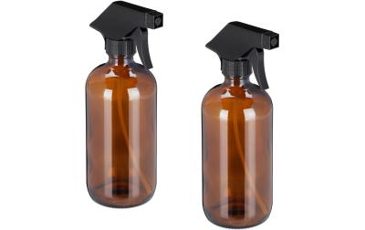relaxdays Sprühflasche aus Glas