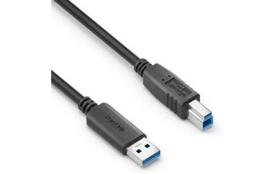 Purelink USB-Kabel A-B, 1.0m