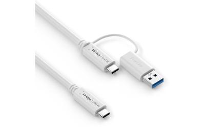 Purelink USB-Kabel C-C, 0.5m, USB-A Aufsatz