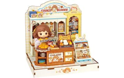 Robotime Bunnys Cookie Shop