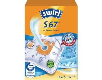Swirl Staubfilterbeutel S 67 4 Stück