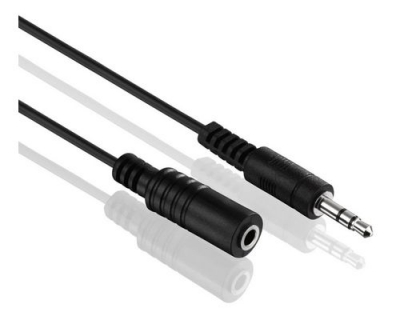 3.5 mm st. Stecker > 3,5 mm st. Kupplung