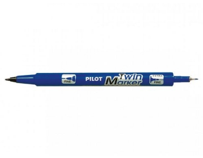 Pilot Twin Marker Slim blau