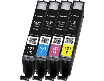 Tinte Canon CLI-551 Multipack 4x7ml