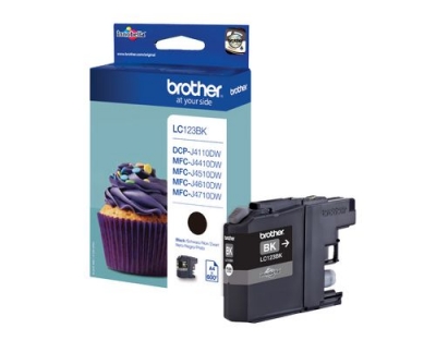 Tinte Brother LC-123BK, schwarz