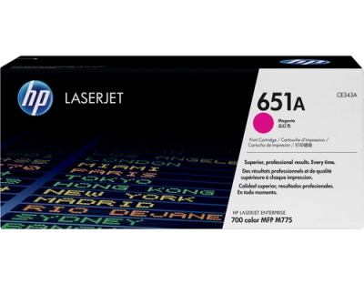 HP Toner 651A - Magenta (CE343A)