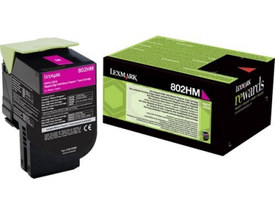 Toner Lexmark 80C2HM0 magenta, 2000 Seiten