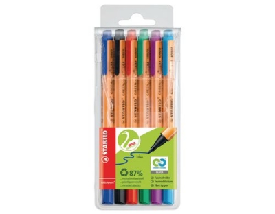 Stabilo Faserschreiber Greenpoint 6er Etui