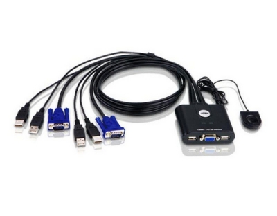 Aten CS22U: USB VGA KVM Switch, 2Port