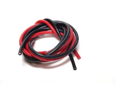 EP Silikonkabel 1.5mm², rot/schwarz je 1m