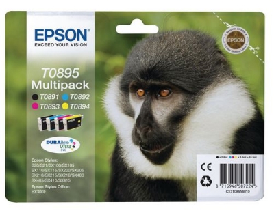 Tinte Epson T08954010 Multipack 4 Farben