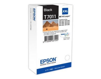 Tinte Epson T70114010 XXL, schwarz, 3400 S.