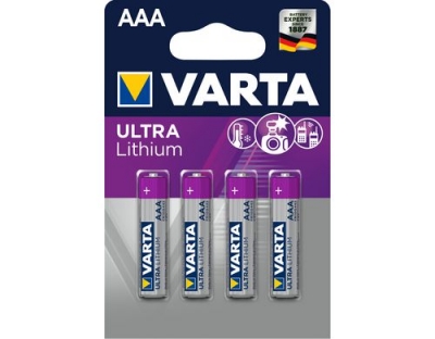 VARTA Lithium Batterie AAA, 1.5V, 4Stk