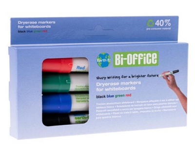 Bi-Office Whiteboard-Marker Earth-it 4er