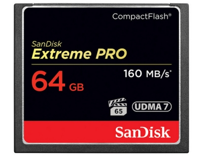 SanDisk CF Card 64GB Extreme Pro 1067x