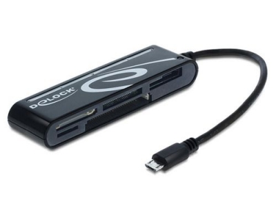 DeLock 91732 Micro USB OTG Card Reader