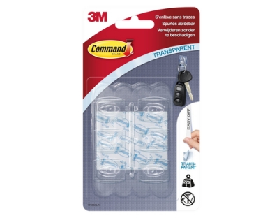 3M Command Transparente MiniHaken S