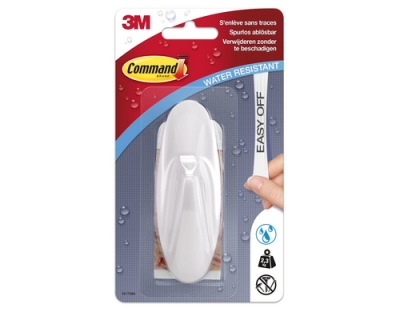 3M Command Haken oval L weiss