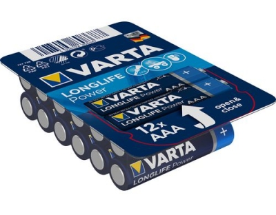 VARTA Longlife Power AAA, 1.5V, 12Stk