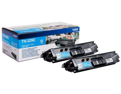 Toner Duo zu Brother TN329C, 2x6000 Seiten