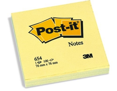 3M Post-it,Haftnotizen, gelb