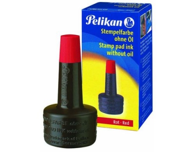 Pelikan Stempelfarbe, rot