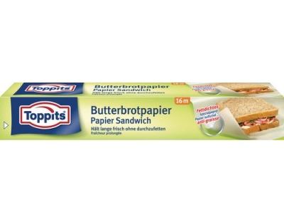 Toppits Butterbrotpapier