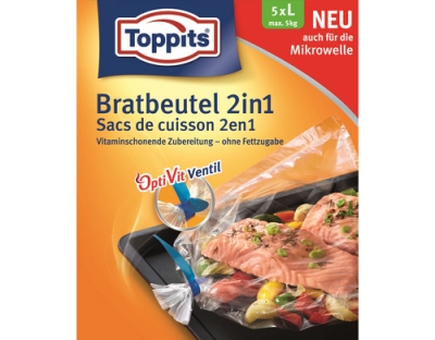 Toppits Bratbeutel 2 in 1