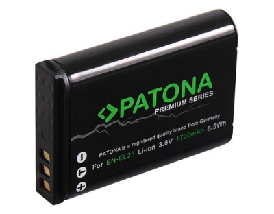 PATONA Premium Akku EN-EL23, 1700 mAh /3.8V