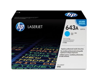 HP Toner 643A - Cyan (Q5951A)