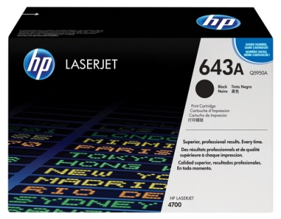 HP Toner 643A - Black (Q5950A)