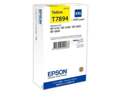 Tinte Epson T789440 XXL, yellow, 4000 S.