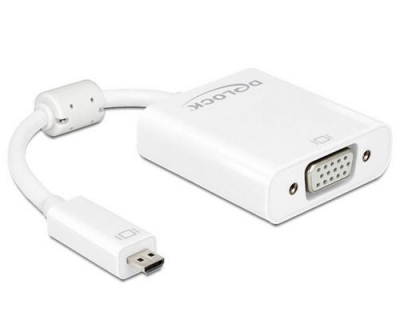 Monitorkonverter Micro-D HDMI zu VGA+Audio