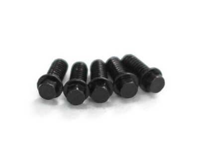 RC4WD Hex Bolts, M2x5mm, Black, 20 Stück,