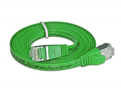 Wirewin Slim Patchkabel: STP, 0.25m, grün