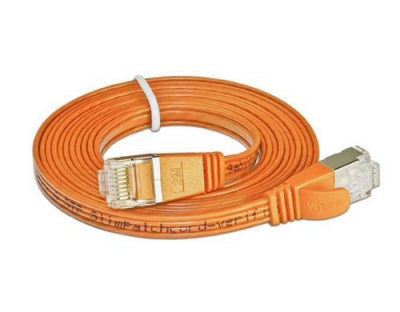 Wirewin Slim Patchkabel: STP, 0.75m, orange
