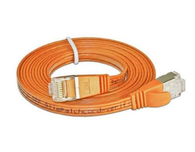 Wirewin Slim Patchkabel: STP, 1.5m, orange