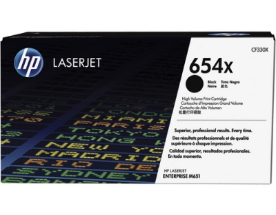 HP Toner 654X - Black (CF330X)