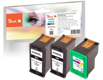 Peach Tinte HP Combi Pack Plus Nr. 351XL