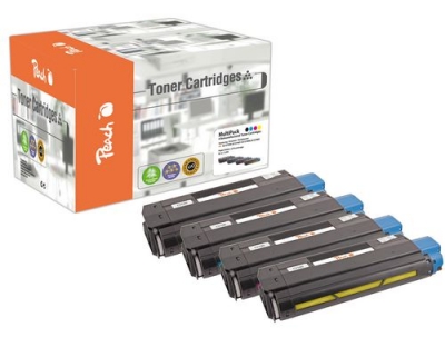 Peach Toner OKI C5100-Series Multi Pack