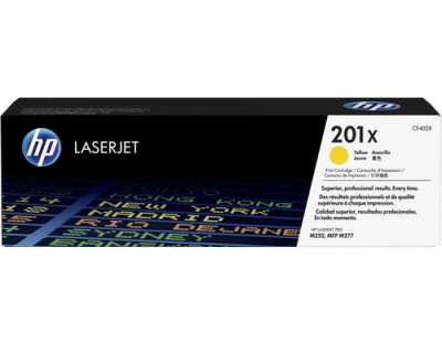 HP Toner 201X - Yellow (CF402X)